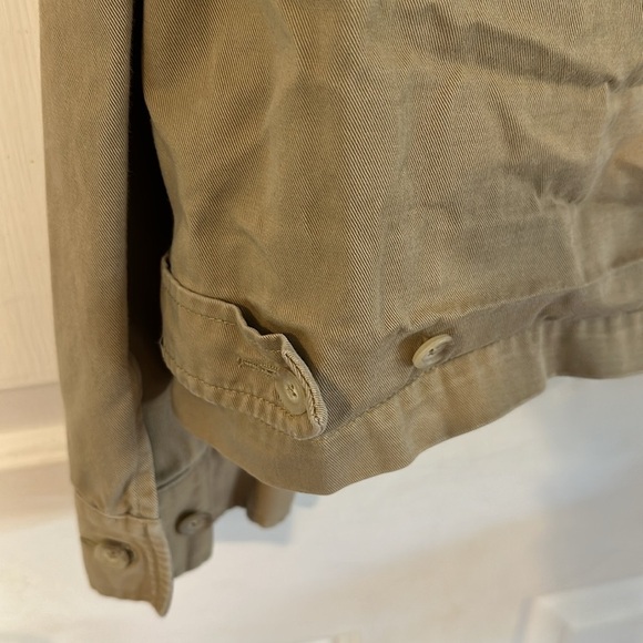 Men’s Polo Ralph Lauren Bi-Swing Windbreaker Jacket Khaki Zip Up Size XXL - Picture 8 of 9